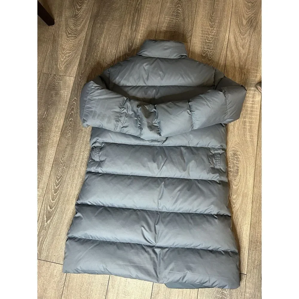 Lauren Ralph Lauren Down Quilted  Full Zip Puffer Parka‎ Coat Jacket Blue Sz L